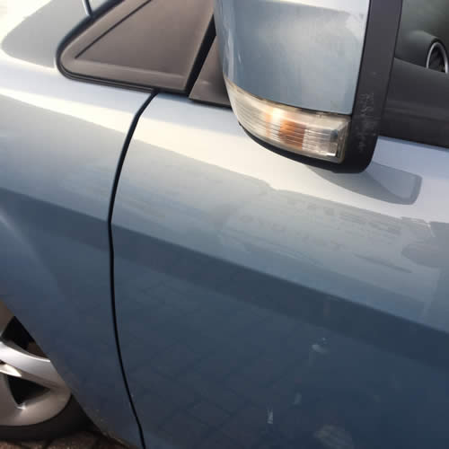 Car panel after PDR - BMW 3 Series Car panel after PDR - BMW 3 Series