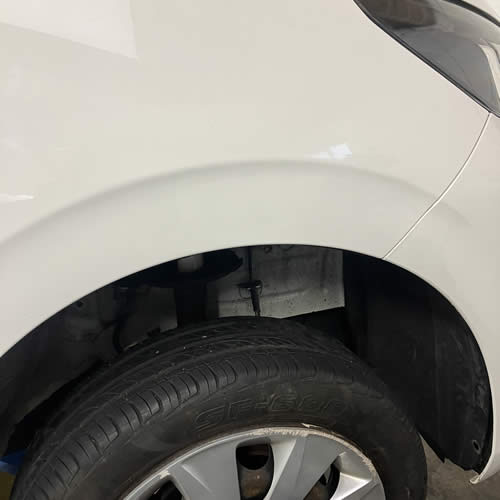 Car panel after PDR - Citroen Berlingo Car panel after PDR - Citroen Berlingo