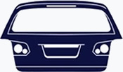 Diagram of a car door panel